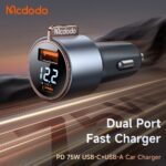 Mcdodo USB – A & USB – C PD Car Charger - Image 2