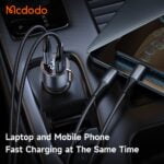 Mcdodo USB – A & USB – C PD Car Charger - Image 4
