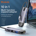 Mcdodo USB C Hub Adapter 10 in 1 Type C Hub - Image 2