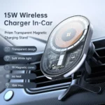 Mcdodo Prism Series Magnetic Wireless Charger Car Mount - Image 7