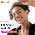 Mcdodo Stereo Earphone for Lightning - Image 3