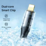 Mcdodo Type-c To Lightning Transparent Data Cable - Image 5