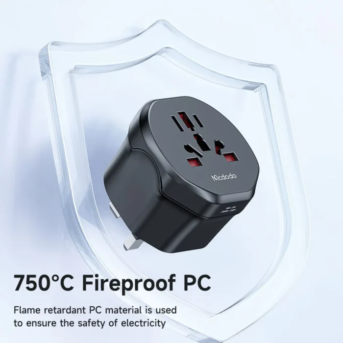 Universal-Travel-Adapter-UK-2 Mcdodo Universal Travel Adapter (UK) - Image 6