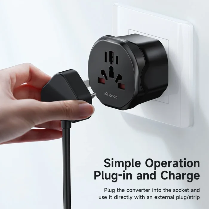 Universal-Travel-Adapter-UK-4 Mcdodo Universal Travel Adapter (UK) - Image 4