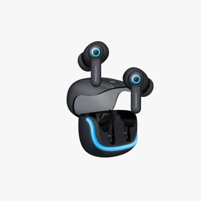 12 Powerology Quad Mic ENC True Wireless Earbuds - Image 2