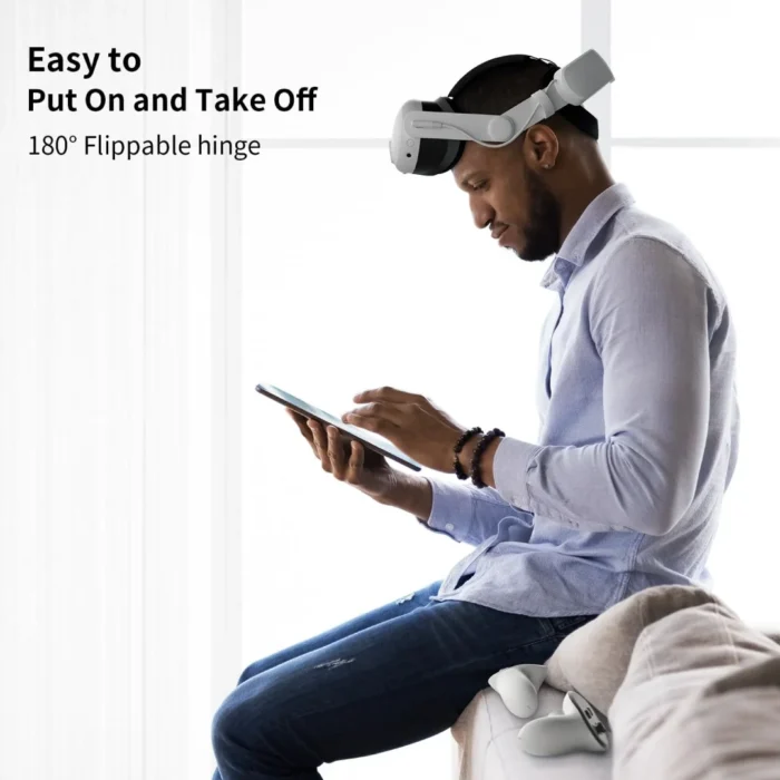 3-1-3 Blupebble Elite ADJUSTABLE HEAD STRAP QUEST 3 - Image 8