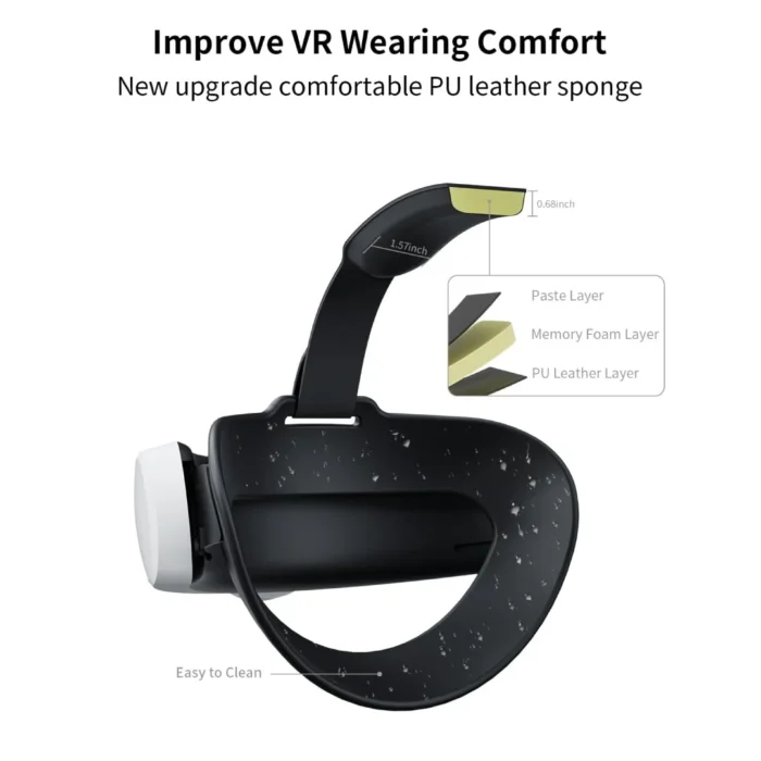 5-1-2 Blupebble Elite ADJUSTABLE HEAD STRAP QUEST 3 - Image 6