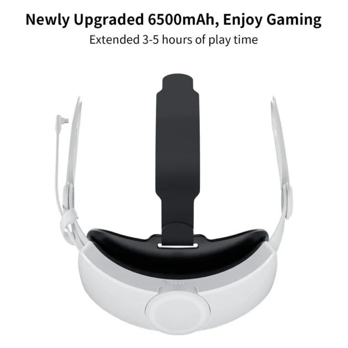 6-1-1 Blupebble Elite ADJUSTABLE HEAD STRAP QUEST 3 - Image 5