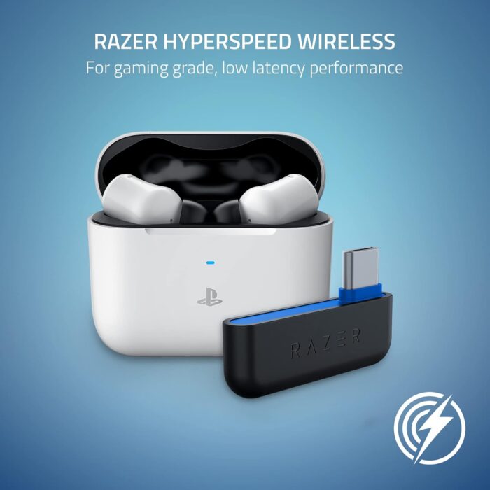 Razer Hammerhead HyperSpeed Wireless Multi-Platform Gaming Earbuds for PlayStation - Image 2