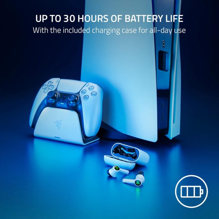 Razer Hammerhead HyperSpeed Wireless Multi-Platform Gaming Earbuds for PlayStation - Image 7