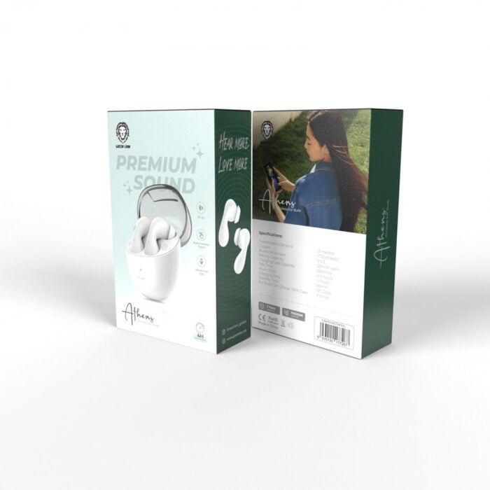 Green Lion Athens Premium Sound Wireless Earbuds - Image 2