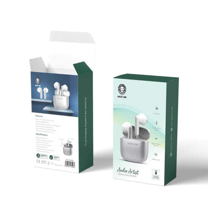 Green Audio Artist Stereo Earphones - Image 2