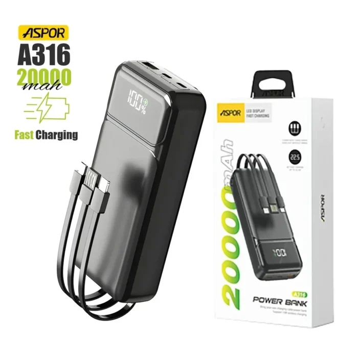 Aspor-A316-20000mAh-Portable-Power-Bank-simplytek-lk-Sri-Lanka_2_1.jpg Aspor A316 20000mAh 22.5W Portable Power Bank - Image 4